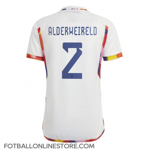 Billige Belgia Toby Alderweireld #2 Bortetrøye VM 2022 Kortermet